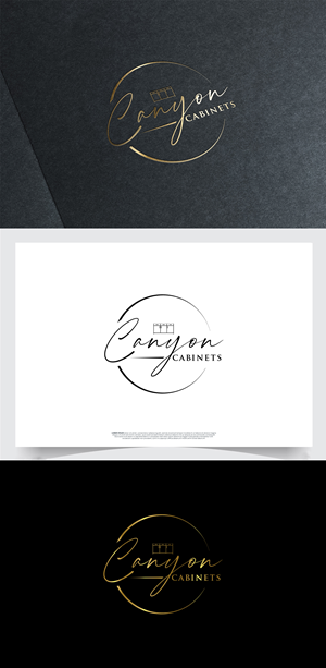 Logo Design by Soonia for canyon cabinets | Design: #34830747