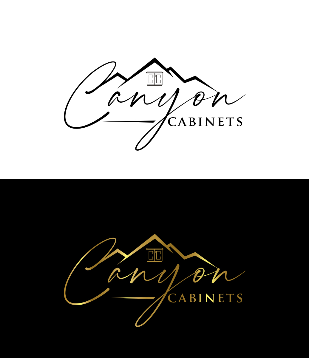 Logo Design by Soonia for canyon cabinets | Design #34833310