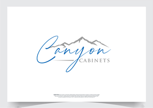 Logo Design by Soonia for canyon cabinets | Design: #34859509