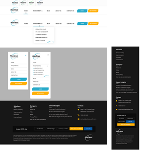 Web Design by pb for Nucleus Wealth | Design: #34837347
