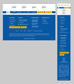 Web Design by pb for Nucleus Wealth | Design: #34837348