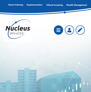 Web Design par pb pour Nucleus Wealth | Design : #34923621