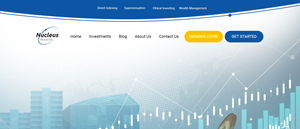 Web Design by pb for Nucleus Wealth | Design: #34923622
