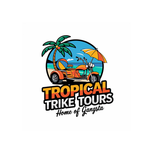Logo Design by KING JM for Tropical Trike Tours | Design: #34833875