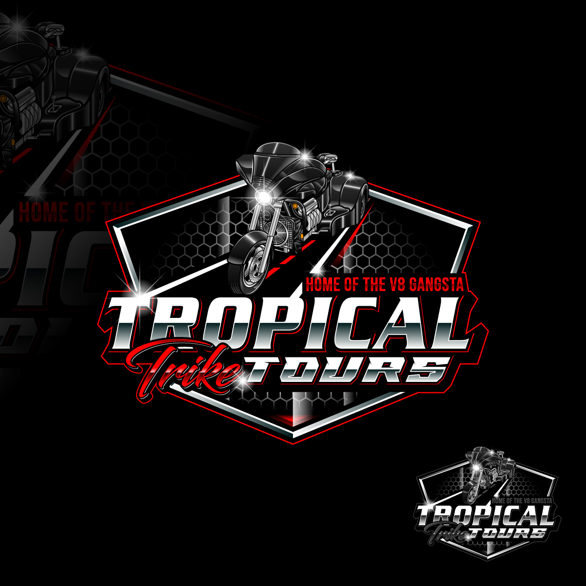 Logo Design by Suvendu.S for Tropical Trike Tours | Design #34868153