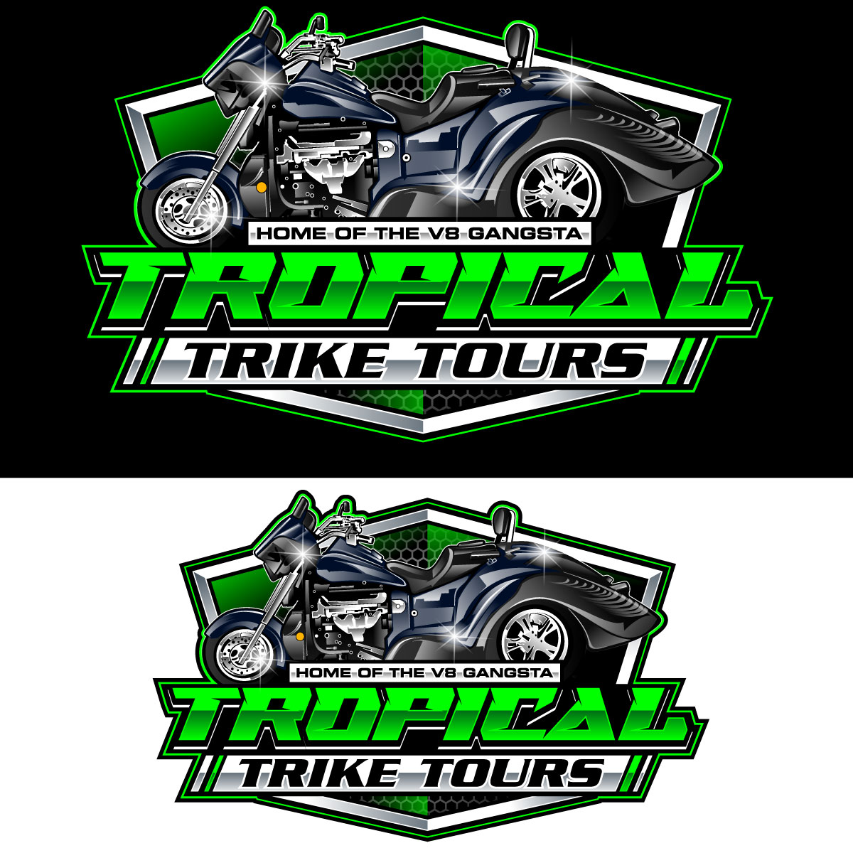 Logo Design by Suvendu.S for Tropical Trike Tours | Design #34868537