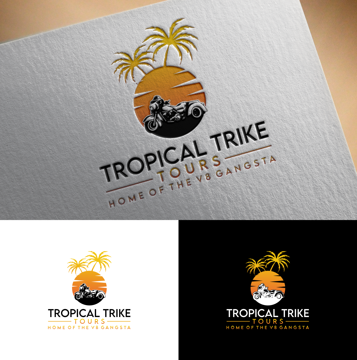 Logo-Design von Bunglon_ für Tropical Trike Tours | Design #34842443