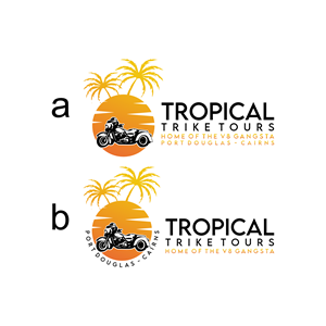 Logo Design by Bunglon_ for Tropical Trike Tours | Design: #34896023