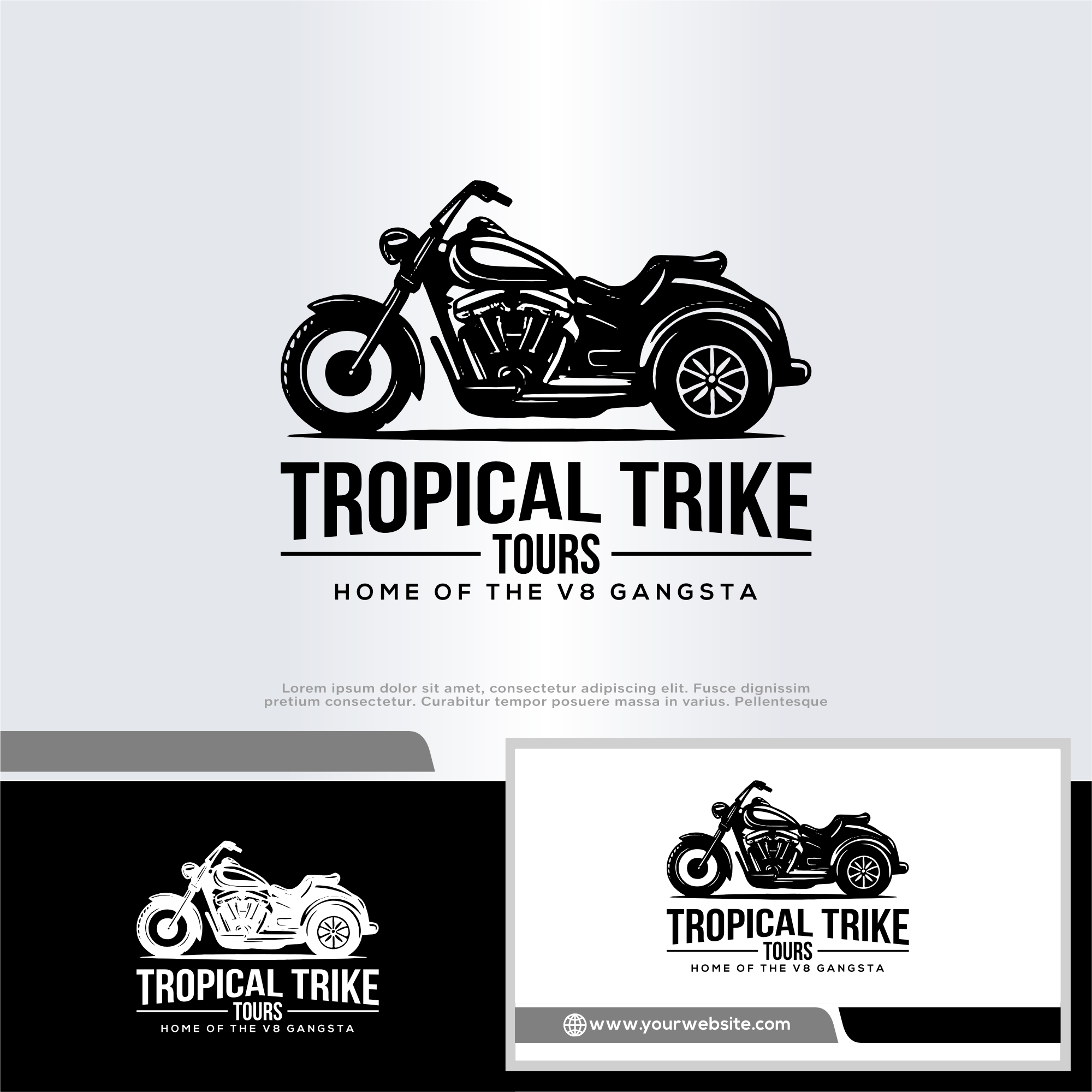 Diseño de Logo por win it para Tropical Trike Tours | Diseño #34847862