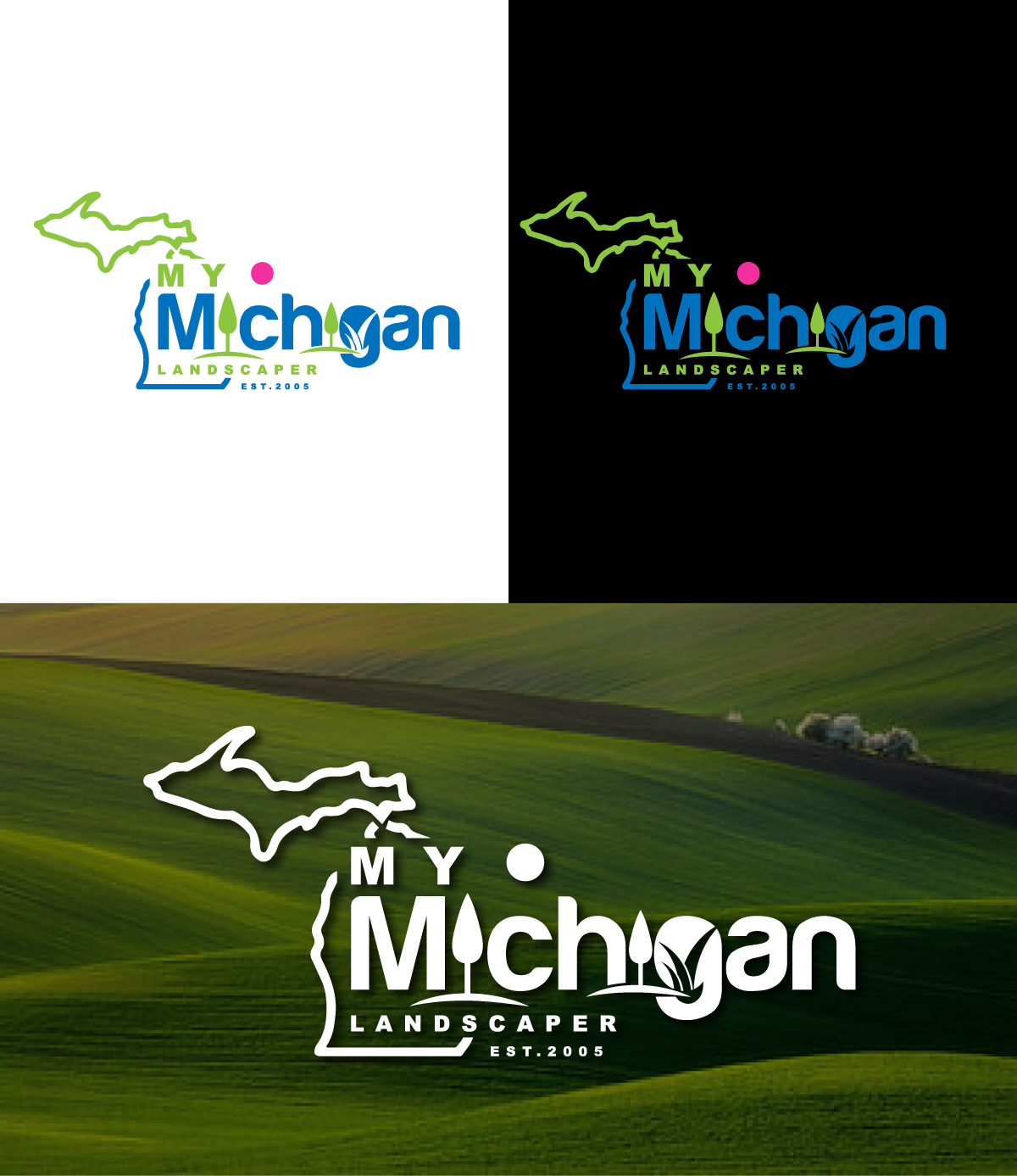 Logo Design by RS_Design for My Michigan Landscaper LLC | Design #34850686