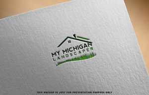 Logo-Design von Razaq für My Michigan Landscaper LLC | Design: #34839564