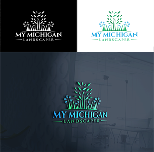 Logo-Design von RA-bica für My Michigan Landscaper LLC | Design: #34841550