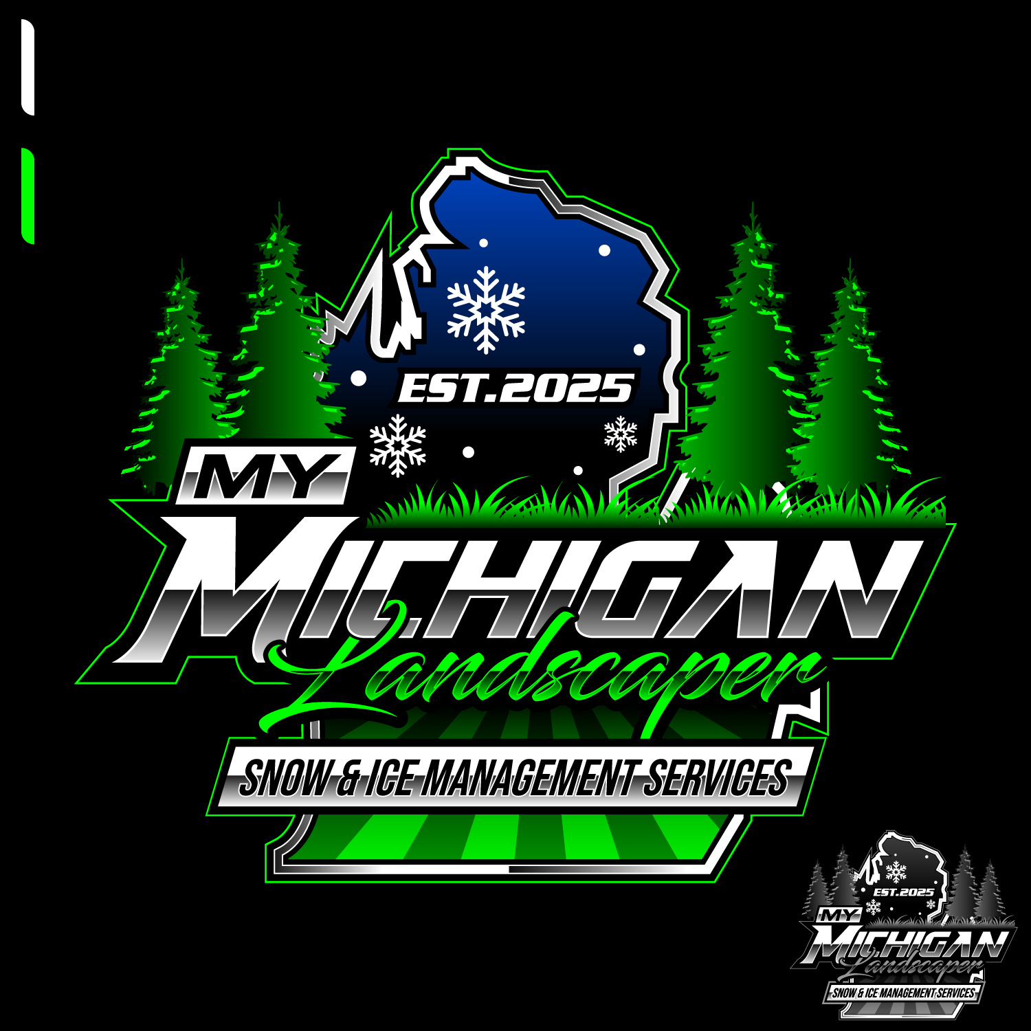 Logo-Design von Suvendu.S für My Michigan Landscaper LLC | Design #34841997