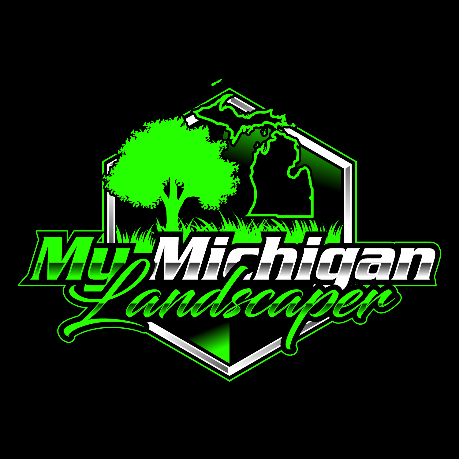 Logo-Design von Suvendu.S für My Michigan Landscaper LLC | Design #34842334