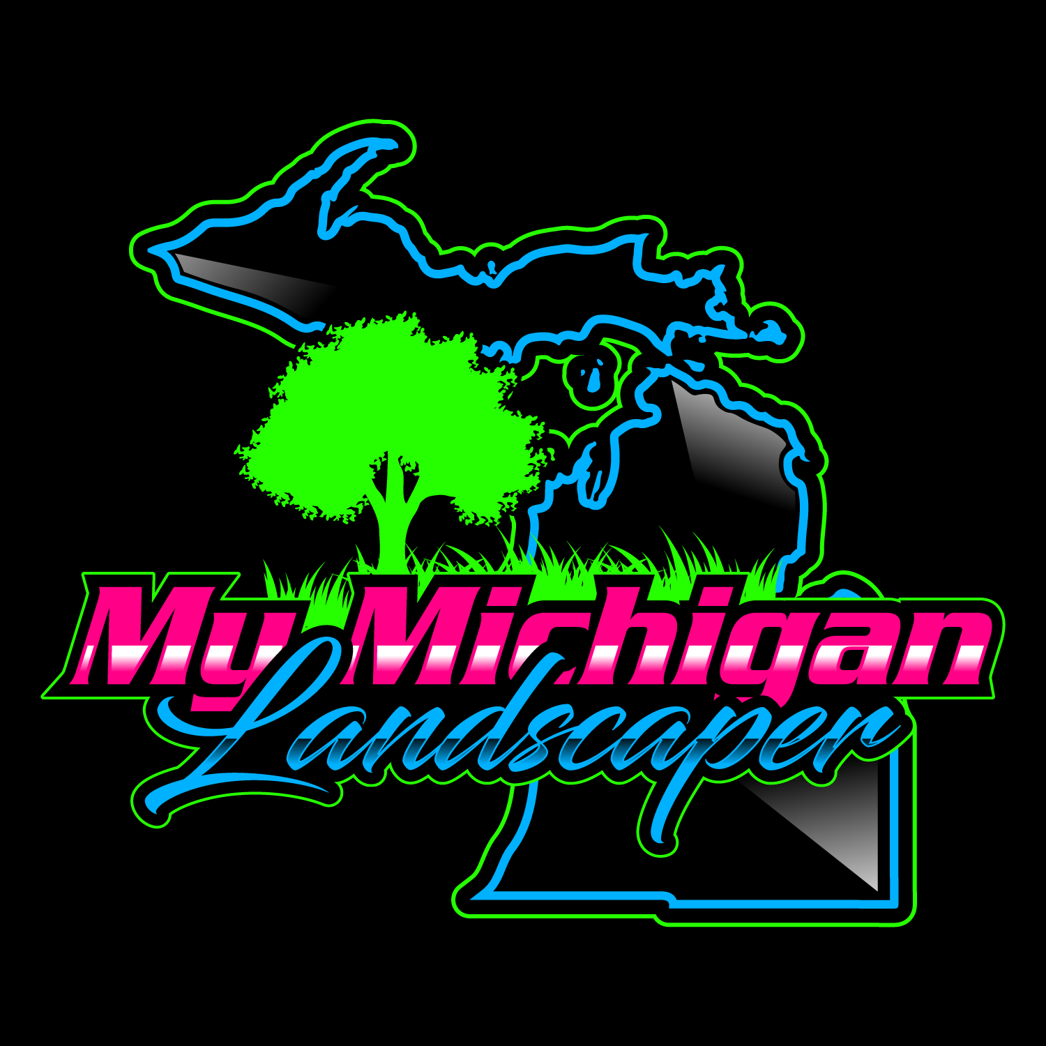 Logo Design by Suvendu.S for My Michigan Landscaper LLC | Design #34869323