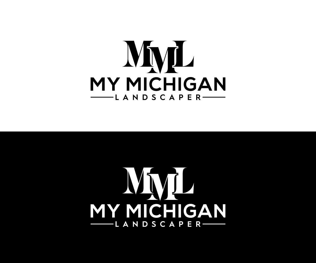 Logo-Design von Designer-Sunji für My Michigan Landscaper LLC | Design #34848558