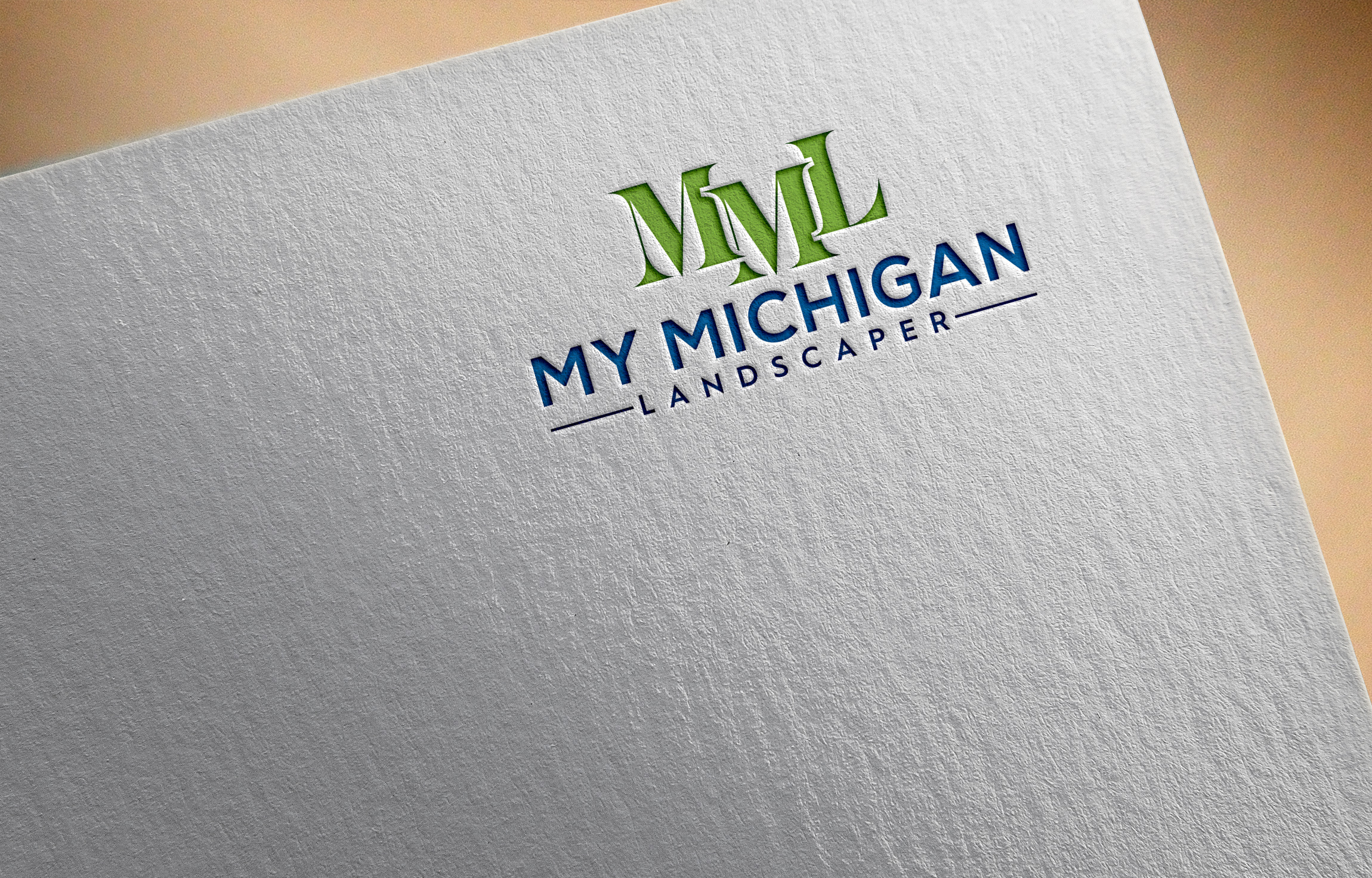 Logo-Design von Designer-Sunji für My Michigan Landscaper LLC | Design #34848561