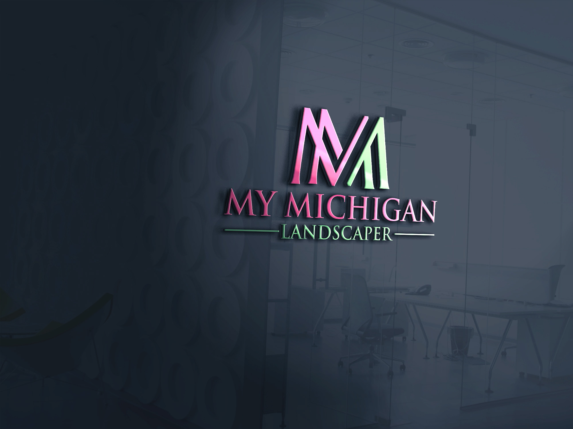 Logo-Design von VisionCraft™ für My Michigan Landscaper LLC | Design #34840573
