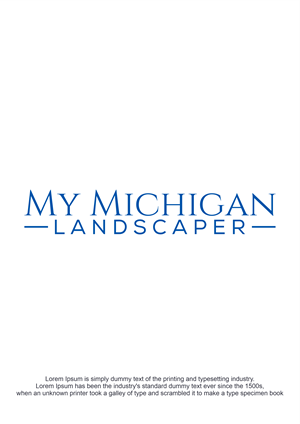 Logo-Design von Abigaill_design für My Michigan Landscaper LLC | Design: #34839603