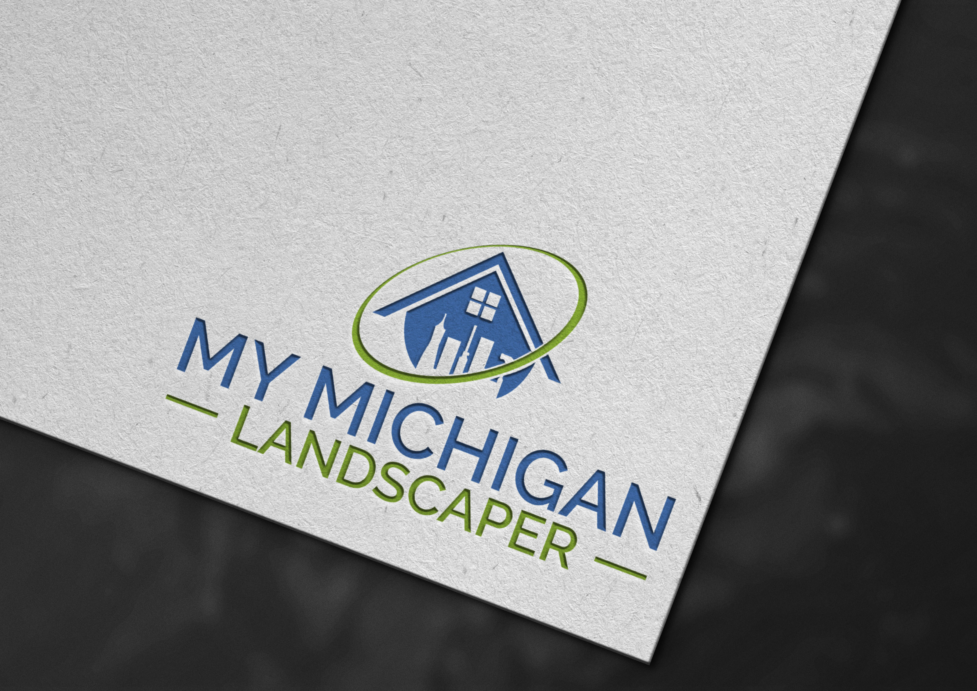 Logo Design by Majesty Design  for My Michigan Landscaper LLC | Design #34838633