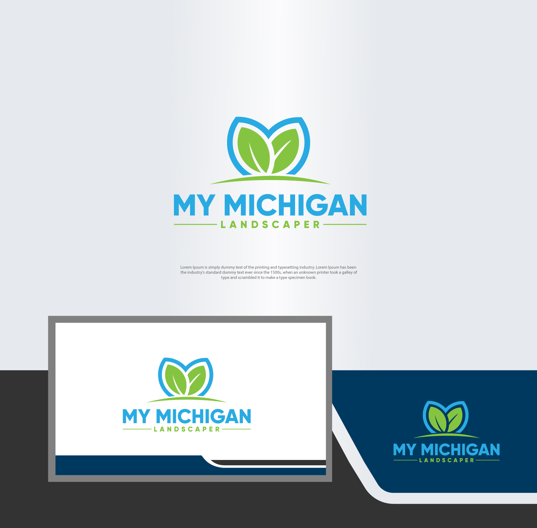 Logo-Design von Cool-Designer für My Michigan Landscaper LLC | Design #34835019