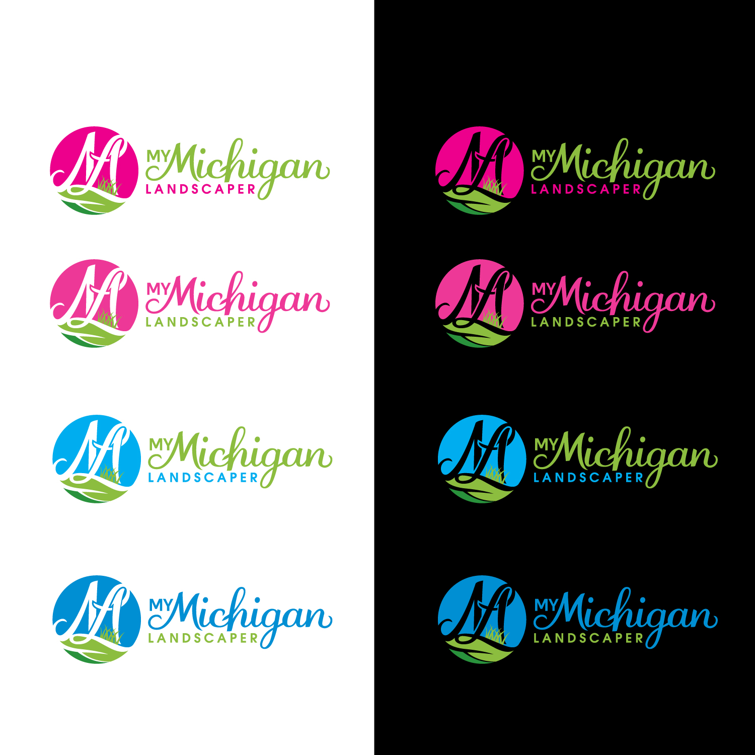 Logo Design by sankar999 for My Michigan Landscaper LLC | Design #34850774