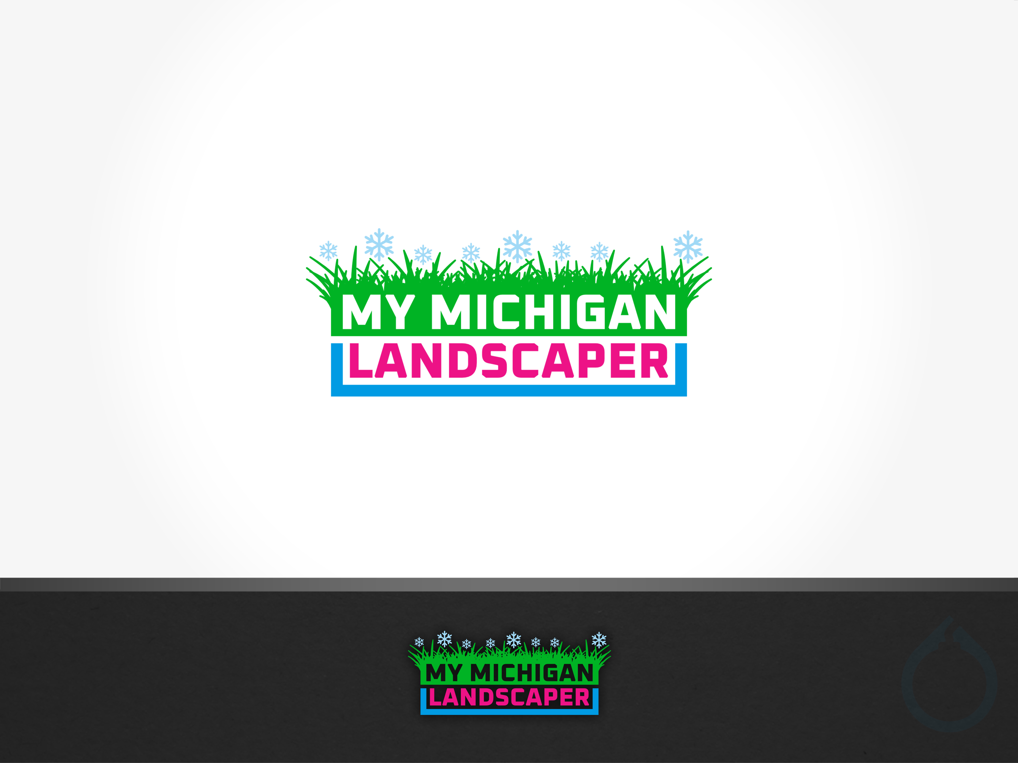 Logo-Design von aquabomb26 für My Michigan Landscaper LLC | Design #34833308