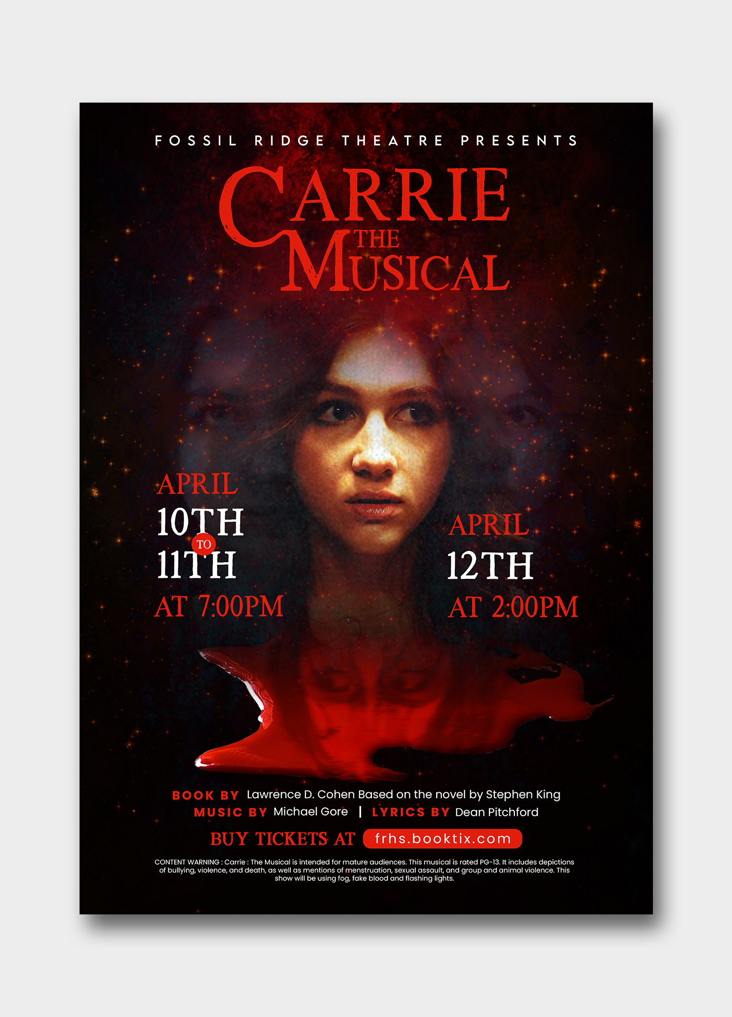 Poster Design by debdesign for Fossil Ridge High School | Design #34873131