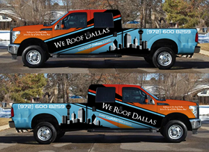 Graphic Design by Wrapcia for We Roof Dallas Inc. | Design: #34841844