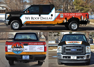 Graphic Design by Wrapcia for We Roof Dallas Inc. | Design: #34845870