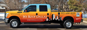 Graphic Design by Wrapcia for We Roof Dallas Inc. | Design: #34845989