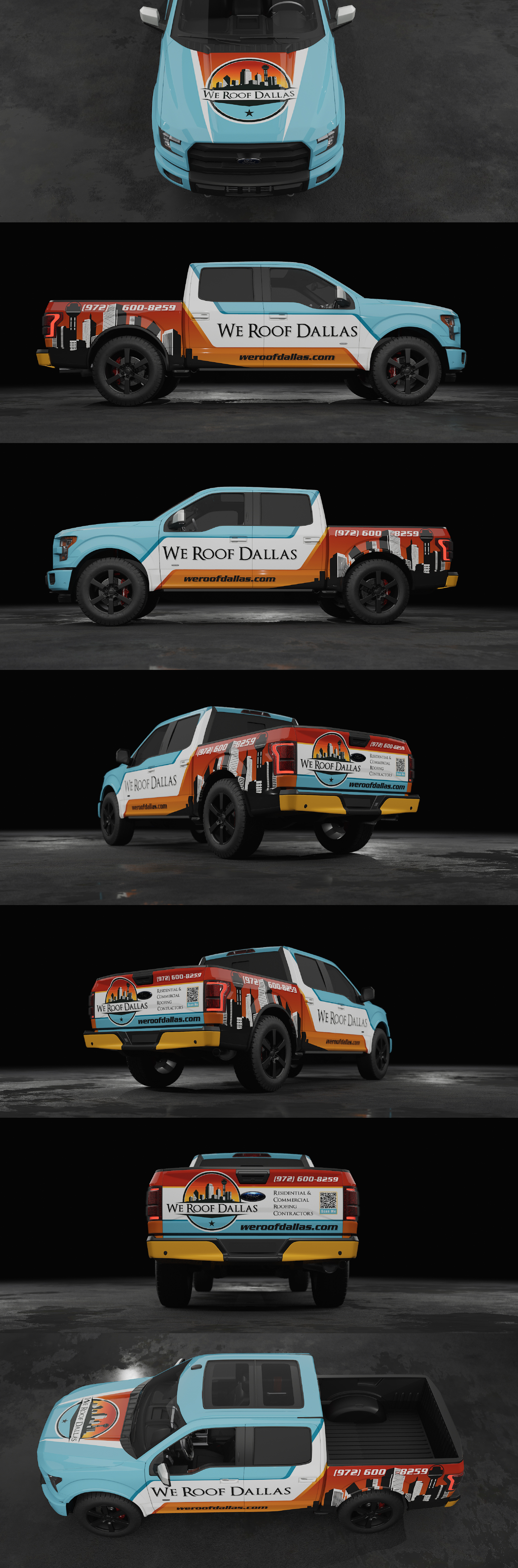 Graphic Design by Wrapcia for We Roof Dallas Inc. | Design #34858806