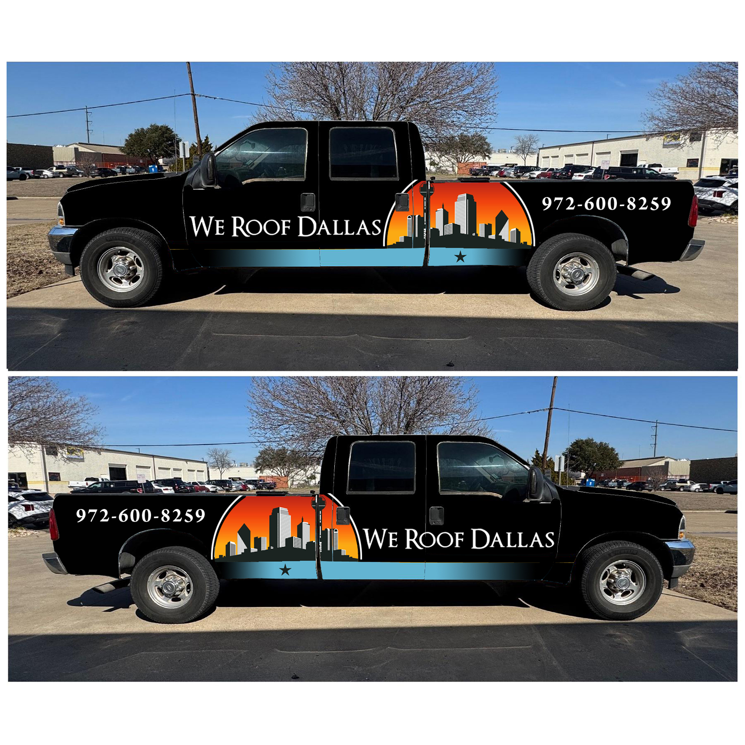 Graphic Design by olpattern for We Roof Dallas Inc. | Design #34849623