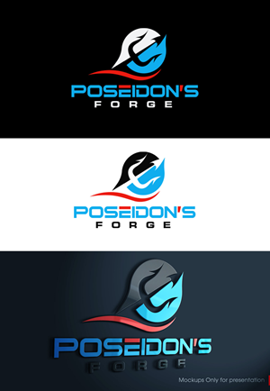 Create a logo for Poseidon&#39;s Forge