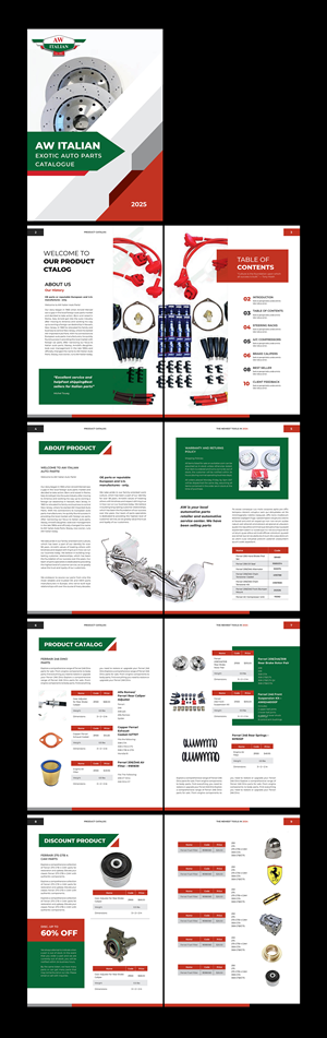 Catalogue Design by Osama Soliman for this project | Design: #34912871