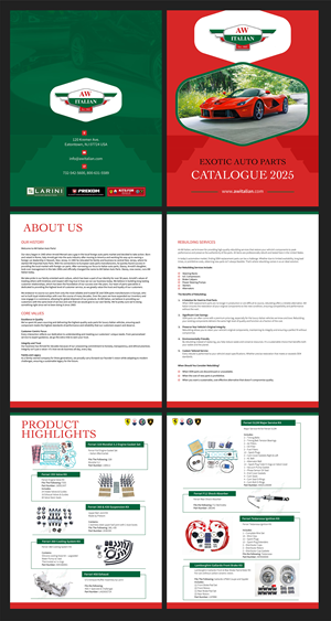 Catalogue Design by Fine Graphics House for this project | Design: #34886116