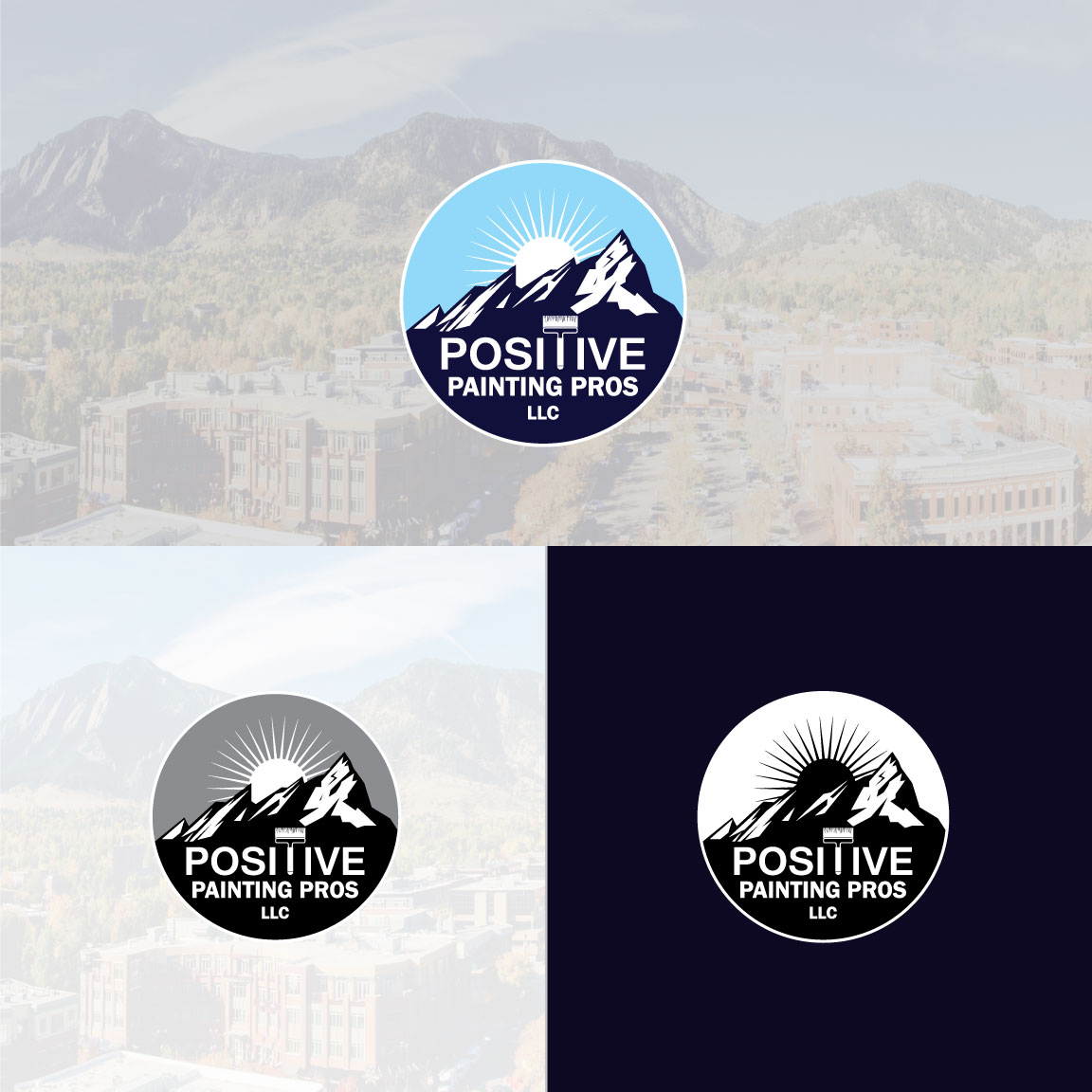 Logo Design by SHANTO 7 for Positive Painting Pros | Design #34855073