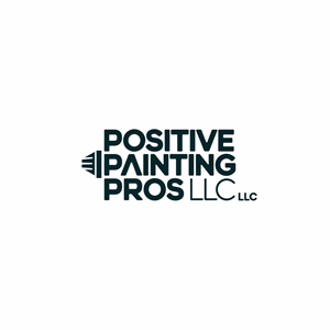 Logo Design by KING JM for Positive Painting Pros | Design: #34840732