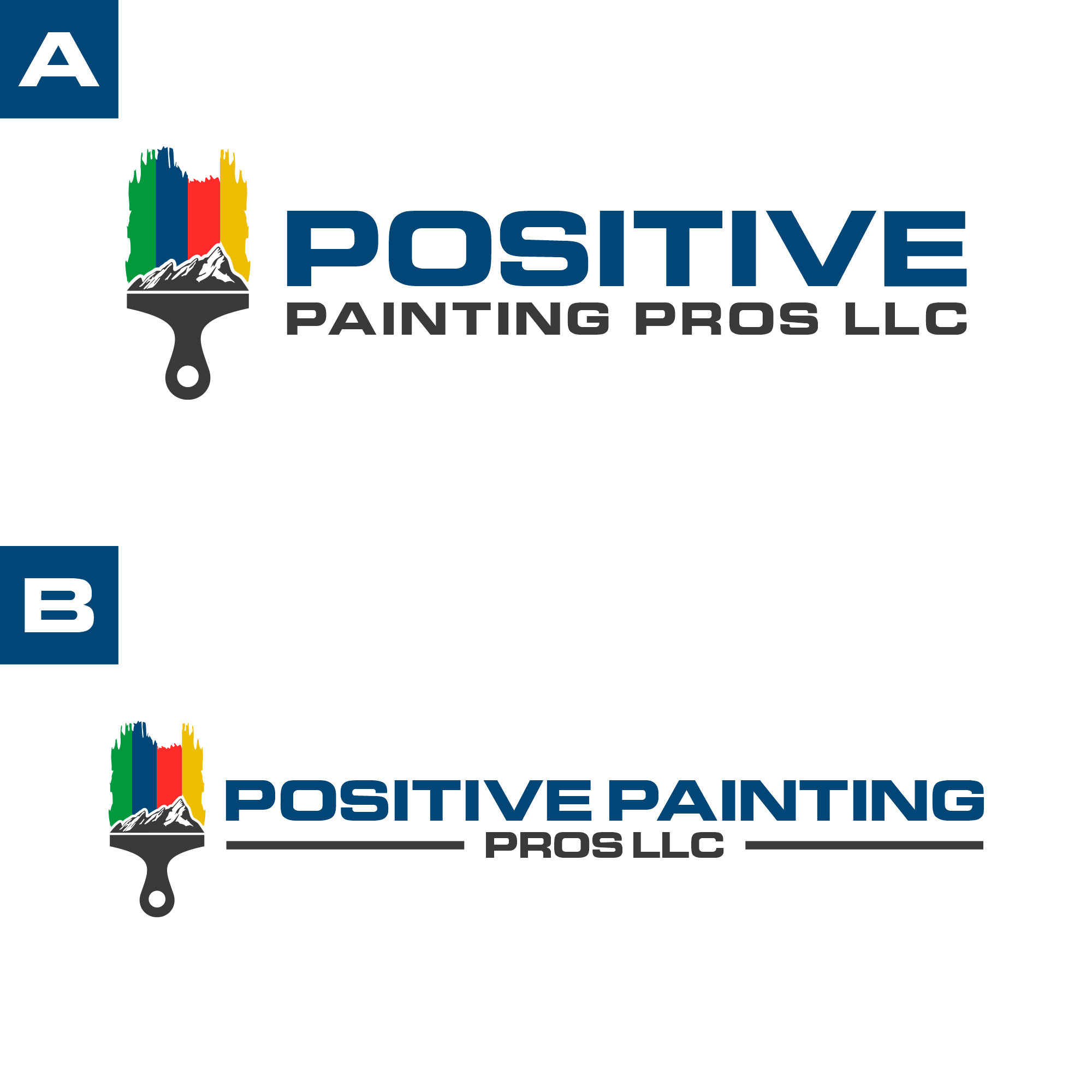 Logo Design by putri elegant for Positive Painting Pros | Design #34843197