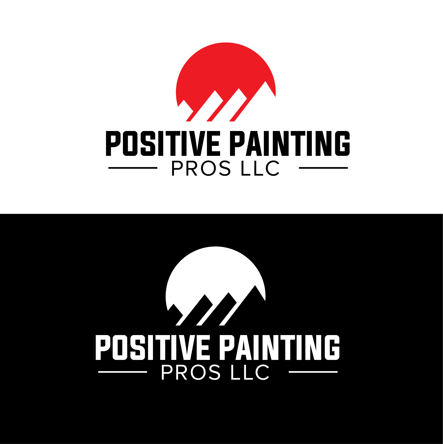 Logo Design by O_Design25 for Positive Painting Pros | Design #34842719