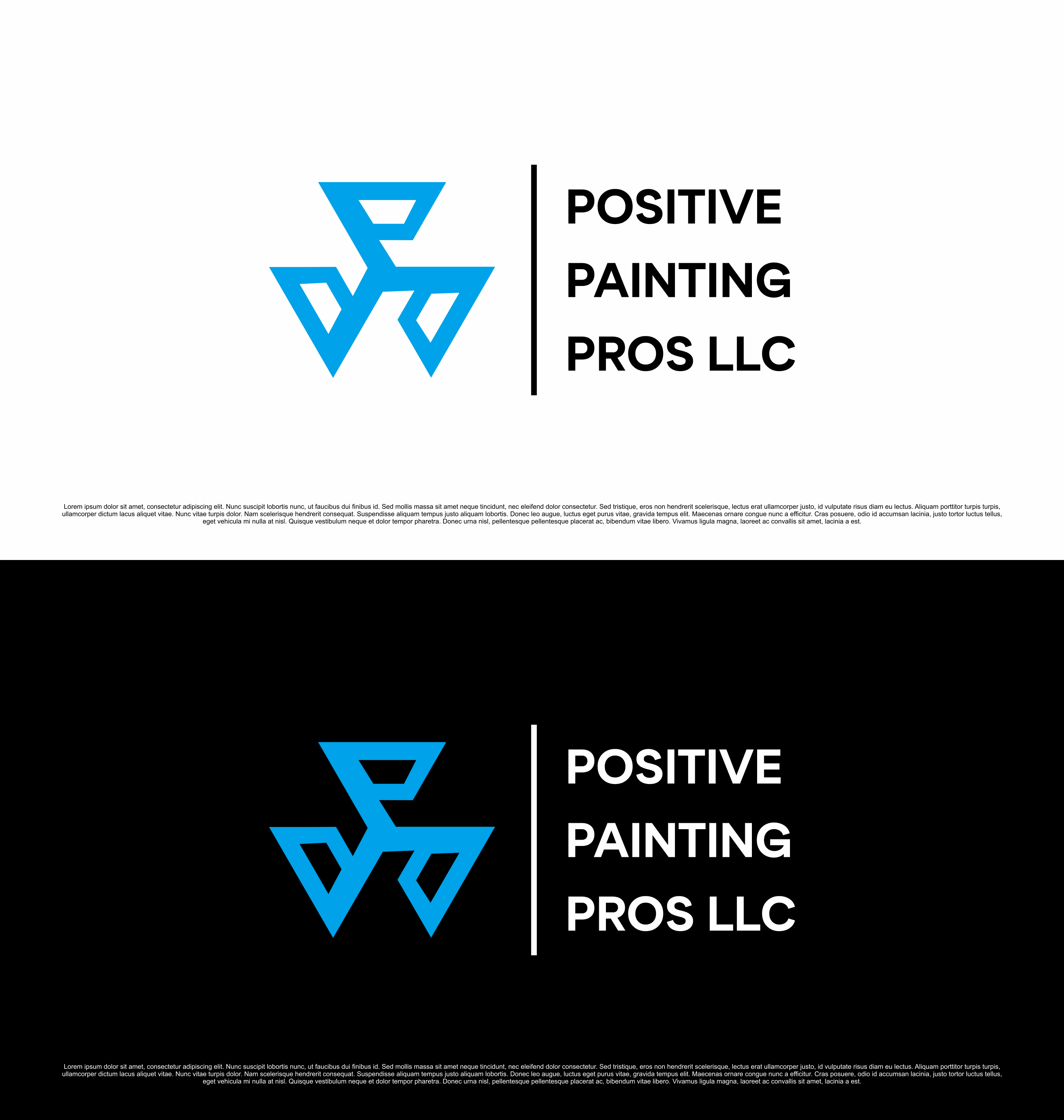 Logo Design by saesean for Positive Painting Pros | Design #34839031