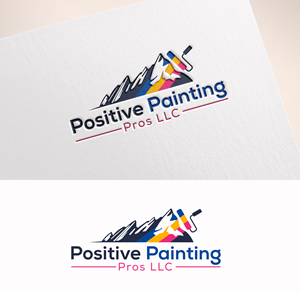 Logo Design by M Art & Design for Positive Painting Pros | Design: #34839047