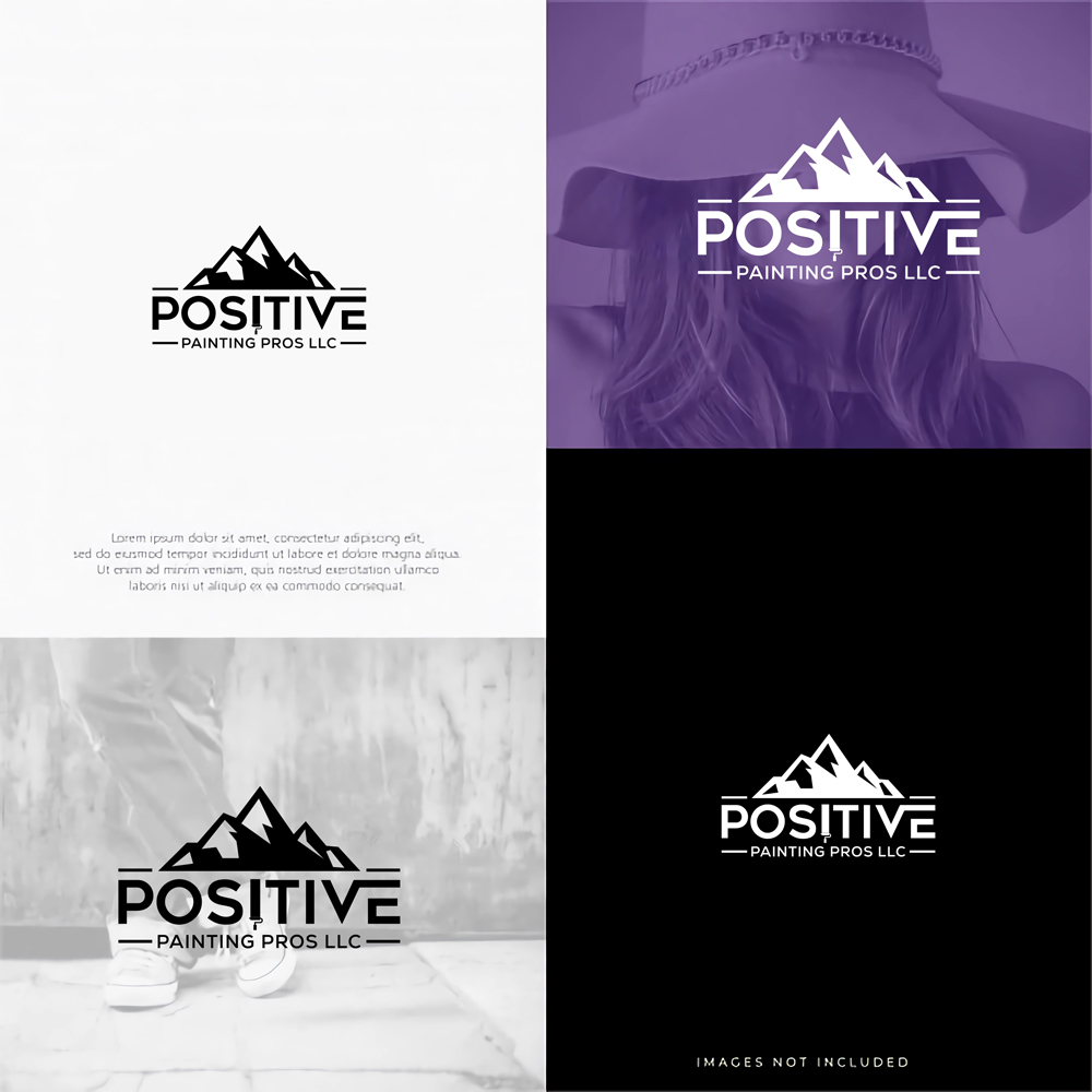 Logo Design by Ahmed Sami 1 for Positive Painting Pros | Design #34847319