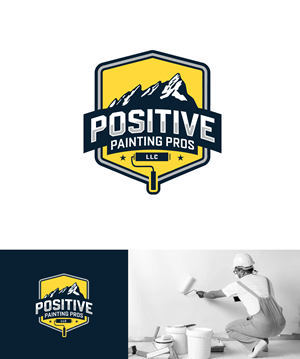Logo Design by apik. for Positive Painting Pros | Design: #34839568
