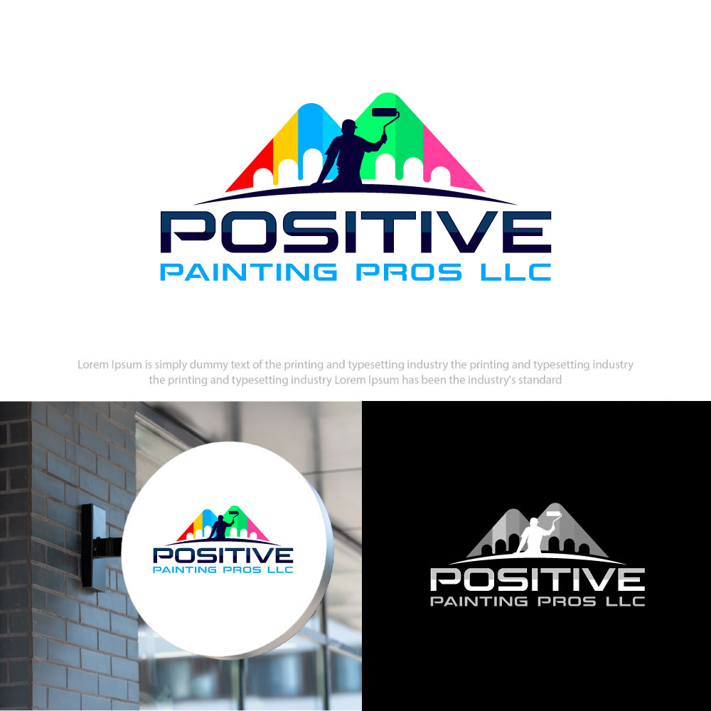 Logo Design by Krold IT Solutions for Positive Painting Pros | Design #34842588