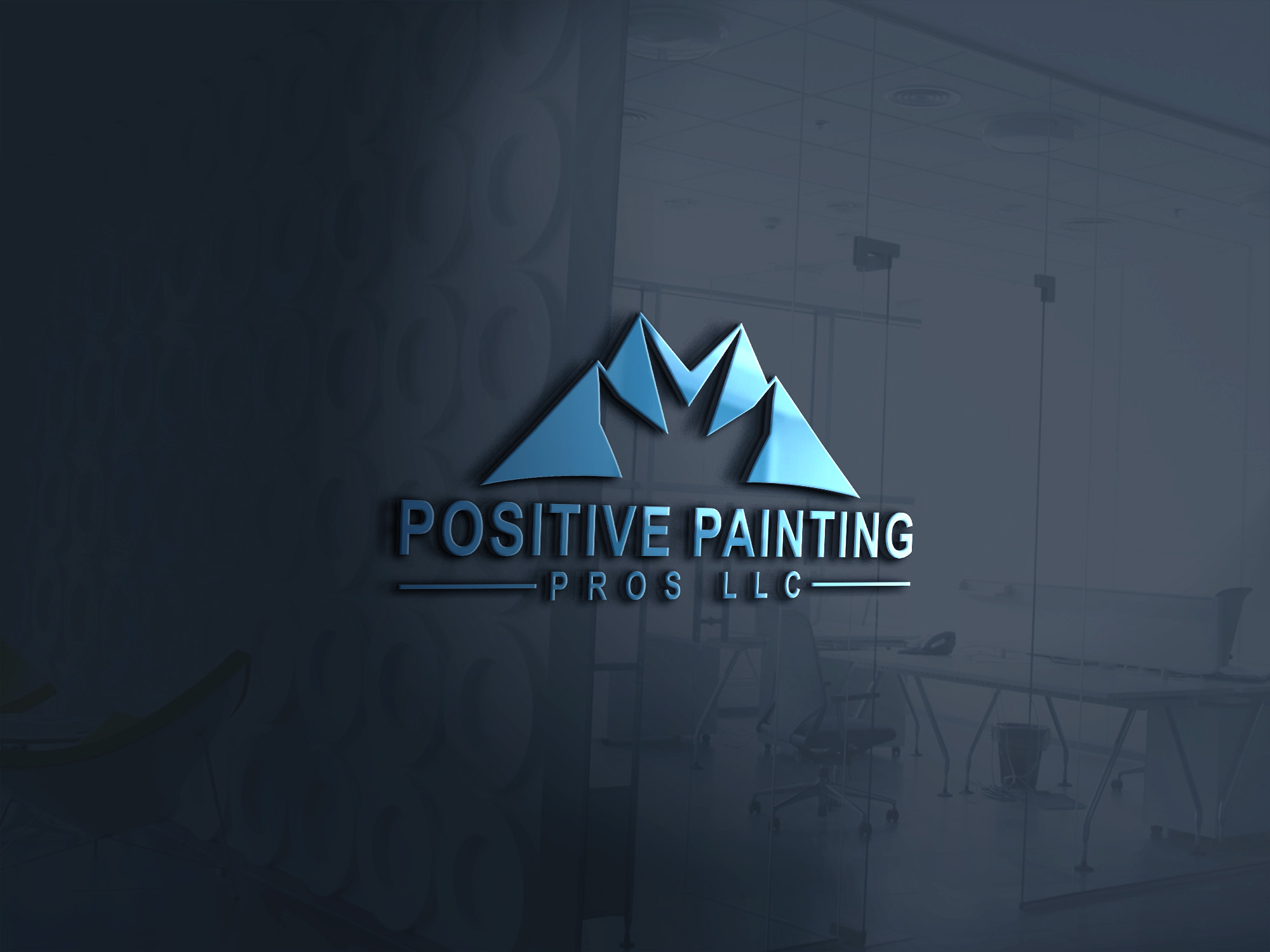 Logo Design by Designer-Sunji for Positive Painting Pros | Design #34843672