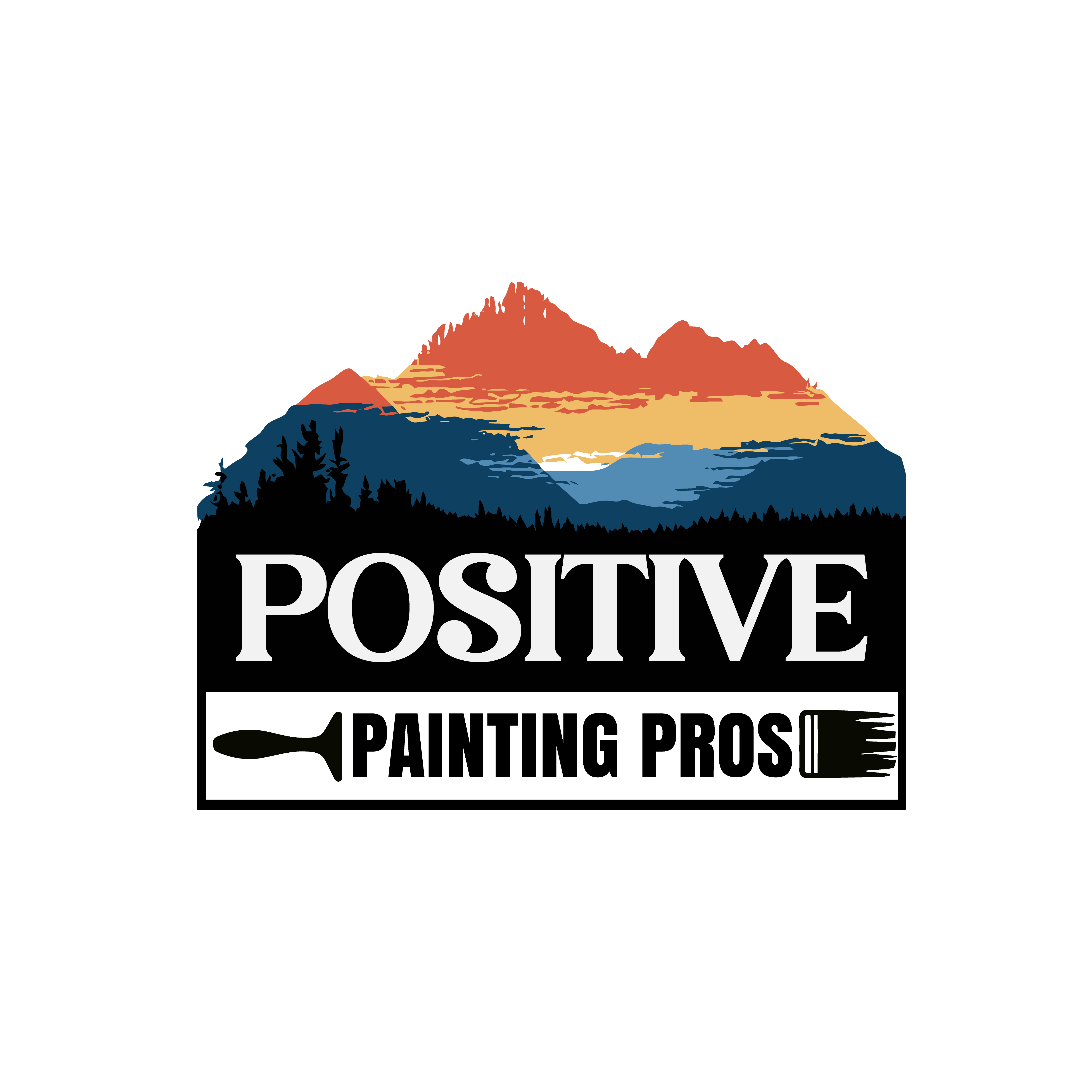 Diseño de Logo por Mir Graphics para Positive Painting Pros | Diseño #34845621