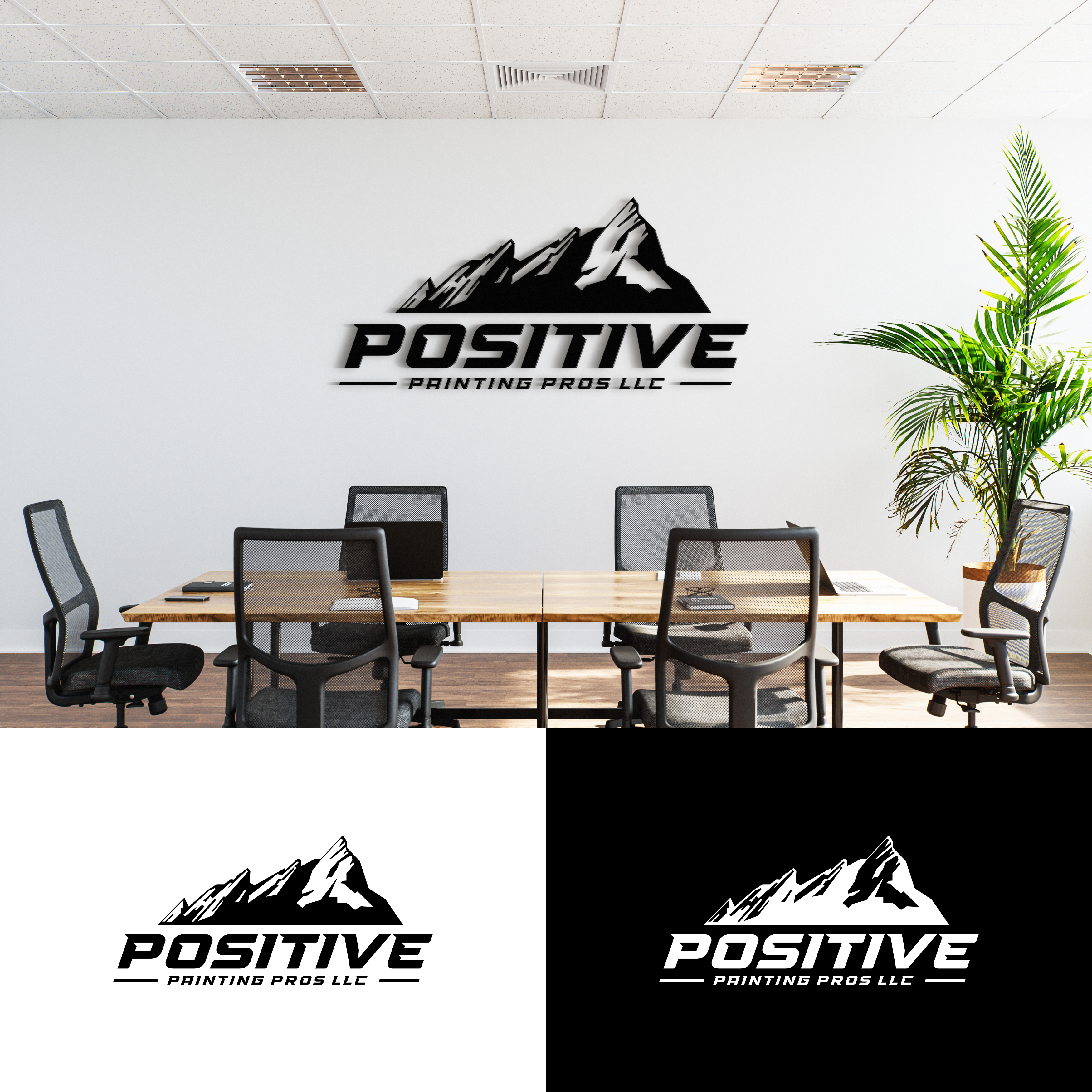 Logo Design by agewage for Positive Painting Pros | Design #34844699