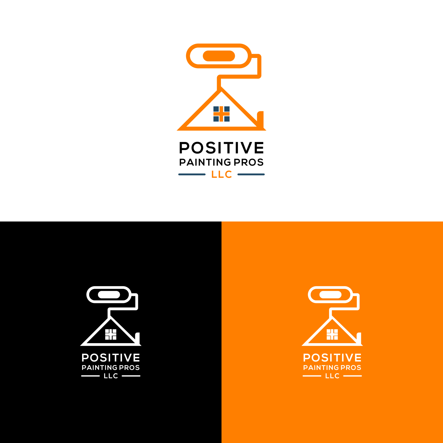 Logo Design by Turz Design for Positive Painting Pros | Design #34846946