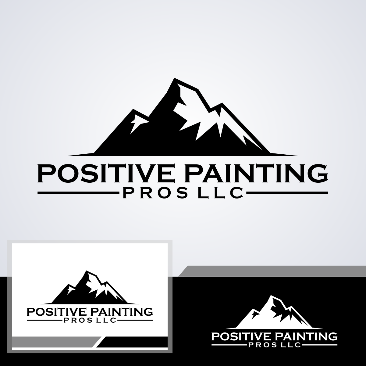 Logo Design by Argidhan for Positive Painting Pros | Design #34840190
